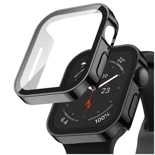 Obudowa ochronna z szkłem Alogy Protector Case 2w1 nakładka etui do Apple Watch 7/8 41mm Czarna - Akcesoria do smartwatchy - miniaturka - grafika 11