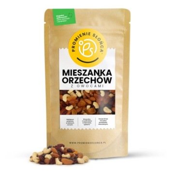 Mieszanka Orzechowa 500g z Żurawiną i Rodzynkami Świeża Naturalna Premium