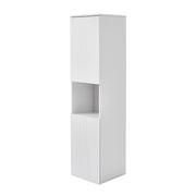 Szafki łazienkowe - AliExpress Panana szafka łazienkowa szafka podłogowa stojąca/ścienna drewniana jednostka Tallboy, biała - miniaturka - grafika 1