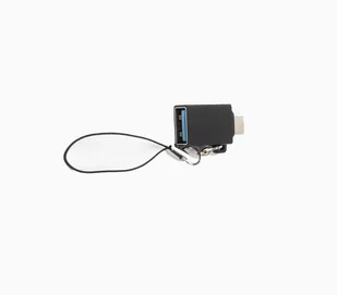 Microconnect USB3.1CAAF-LOOP zmieniacz płci / kabli USB C USB A Czarny - Adaptery i przejściówki - miniaturka - grafika 1