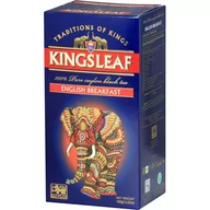 Herbata - Kingsleaf ENGLISH BREAKFAST czarna herbata CEJLOŃSKA liściasta - 100 g - miniaturka - grafika 1