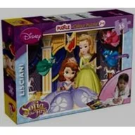Puzzle - Lisciani Sofia the First Puzzle + Colour 2 in 1 - miniaturka - grafika 1