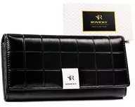 Portfele - ROVICKY duży portfel skórzany damski rozbudowany pojemny - miniaturka - grafika 1