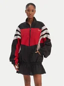 Sukienki - adidas Sukienka codzienna Santiago KC9134 Czarny Oversize - miniaturka - grafika 1