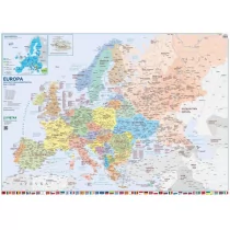 Piętka Mapa ścienna Europy. Polit.-administr. 1:45 00 000 - Mapy i plansze edukacyjne - miniaturka - grafika 1
