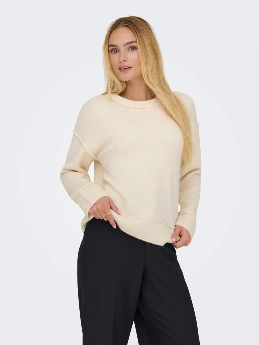 maglie donna only 15358597 hazel whitecap gray