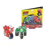 Figurki dla dzieci - Ricky Zoom, figurki kolekcjonerskie Motocykle DJ i Ricky - miniaturka - grafika 1