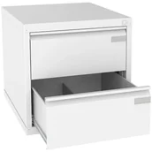 Szafy biurowe - Nadstawka z dwoma szufladami i przegrodą wewnętrzną na format A5 NSZK 304/2 - miniaturka - grafika 1