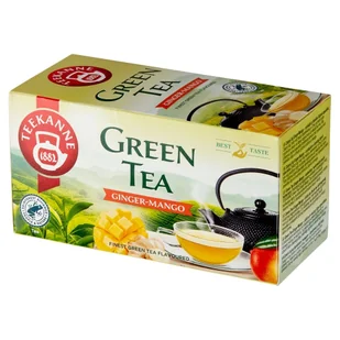 Teekanne HERBATA ZIELONA GINGER&MANGO 20K 46239 - Herbata - miniaturka - grafika 1