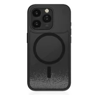 Etui i futerały do telefonów - Etui STM Relax Sand MagSafe do Apple iPhone 15 Pro Czarno-szary - miniaturka - grafika 1