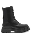 Botki damskie - Lasocki Trapery WI23-D689-01 Czarny - miniaturka - grafika 1