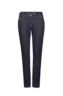 Spodnie damskie - G.I.G.A. DX damskie spodnie Cashira - dżinsy damskie ze stretchem - spodnie jeansowe dla kobiet z praktycznymi właściwościami rowerowymi - Bike to Work niebieski Denim 38 35036-000 - grafika 1
