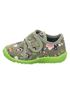 Kapcie damskie - superfit Kapcie "Spotty" w kolorze zielonym - miniaturka - grafika 1