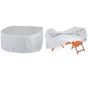 Pokrowiec na fotel Vanamo Silver 420D Oxford 242x162x100cm - Pokrowce na meble ogrodowe - miniaturka - grafika 1
