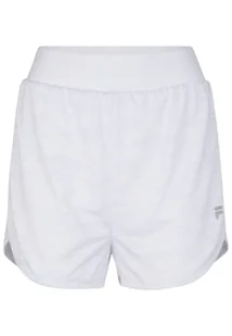 Fila Damskie szorty Rostock z wysokim stanem, Biały (Lucent White), S - Spodenki damskie - miniaturka - grafika 1
