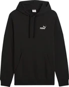 Bluzy męskie - Bluza męska Puma ESS Small No.1 Logo Hoodie TR czarna 682576 01 L - miniaturka - grafika 1