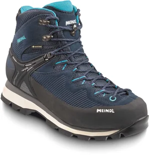 Buty trekkingowe damskie Terlan Lady GTX wodoodporne ze skóry zamszowej i nubukowej granatowe (5545/49) - Buty trekkingowe damskie - miniaturka - grafika 1