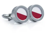 Spinki do mankietów i krawatów - Spinki do mankietów - Polska U222 - miniaturka - grafika 1