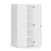 Szafy biurowe - Szafa biurowa z drzwiami PRIMO WHITE, 1781 x 800 x 600 mm, biały - miniaturka - grafika 1