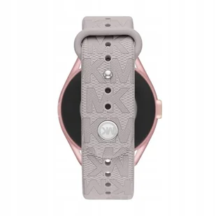 Pasek do zegarka Michael Kors MKT5117 szary 20 mm - Akcesoria do zegarków - miniaturka - grafika 1