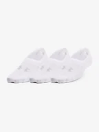 Skarpetki damskie - Skarpetki damskie Under Armour Breathe Lite Ultra Low 3p-WHT M - miniaturka - grafika 1