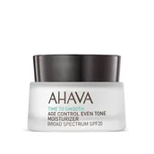 Kremy do twarzy - Ahava Time To Smooth Age Control Even Tone Moisturizer SPF20 pielęgnacja wilgoci, ML 82515066 - miniaturka - grafika 1
