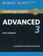 Książki do nauki języka angielskiego - Cambridge English Advanced 3 with answers Cambridge University Press - miniaturka - grafika 1