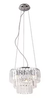 Lampy sufitowe - Maxlight Lampa wisząca żyrandol Monaco P0259 oprawa wisząca nowoczesna chromowa P0259 - miniaturka - grafika 1