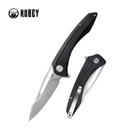 Noże - Nóż składany Kubey Merced Black G10, Beadblasted AUS-10 by Sherif Manganas (KU345A) - miniaturka - grafika 1