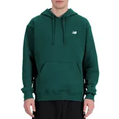 Bluzy męskie - Bluza New Balance MT41508NWG - zielona - miniaturka - grafika 1