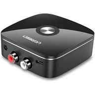 Adaptery bluetooth - UGREEN UGREEN adapter odbiornik Bluetooth 4.2 2RCA / 3,5 mm mini jack czarny ugreen_20200420150925 - miniaturka - grafika 1