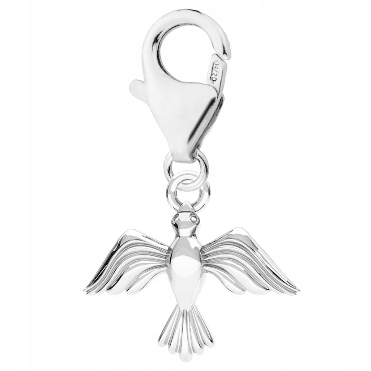 Zawieszka Srebrna z Ptaszkiem Ptak Karabińczyk Bird Jaskółka SREBRO 925