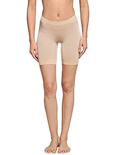 Schiesser Damskie Długie Szorty Bezszwowe Light Hipster, Beżowy (Nude 410), 3Xl - Spodenki damskie - miniaturka - grafika 1