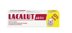 N.P.ZDROVIT SP Z O.O. LACALUT AKTIV Past.d/zęb. zalc.przy krwaw. - Wybielanie zębów - miniaturka - grafika 1