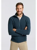 Odzież trekkingowa męska - Vaude Kurtka polarowa "Rarassa" w kolorze morskim - miniaturka - grafika 1