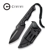 Noże - Nóż Civivi Maxwell Black G10, Black Stonewashed D2 by Maciej Torbé (C21040-1) - miniaturka - grafika 1