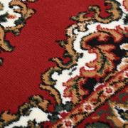 Dywany - vidaXL Chodnik dywanowy, BCF, orientalny czerwony, 100x150 cm - miniaturka - grafika 1