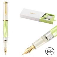 Pióra wieczne - Pióro wieczne Classic M200 tłoczek EF etui PELIKAN - miniaturka - grafika 1