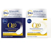 Zestawy kosmetyków damskich - Nivea, Zestaw kosmetyków do pielęgnacji twarzy Q10, 2 szt. - miniaturka - grafika 1