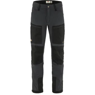 Męskie spodnie trekkingowe Fjallraven Keb Agile Trousers Regular black - 50 - Spodnie sportowe męskie - miniaturka - grafika 1