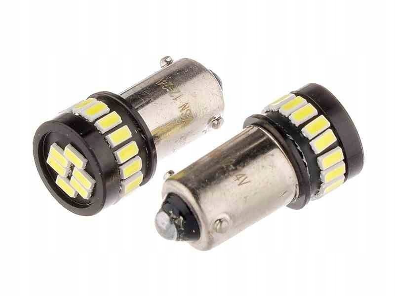 Żarówka H6W BAX9s 12/24V 24 LED nonpolar CANBUS