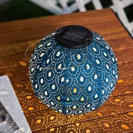 Lampy ogrodowe - Pauleen Sunshine Charm solarna LED niebieskia - miniaturka - grafika 1
