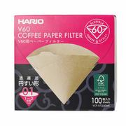 Akcesoria i części AGD - Hario - Filtry papierowe Misarashi brązowe - V60-01 - 100 Sztuk - miniaturka - grafika 1