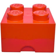 Wyposażenie pokoiku dziecięcego - Lego Pojemnik okrągły 1 żółty 40301732 40301732 - miniaturka - grafika 1