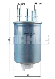 Filtr paliwa Mahle KL 1044 - Filtry paliwa - miniaturka - grafika 1