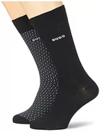 Skarpetki męskie - BOSS Męskie skarpety regularne, czarny (Black1), 43-46 EU - miniaturka - grafika 1