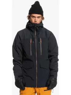 Quiksilver Kurtka narciarska w kolorze czarnym - Kurtki narciarskie - miniaturka - grafika 1