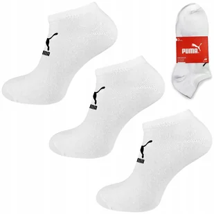 Skarpety Bawełniane 3 Pary Stopki Puma Basic Sneaker - 35-38 - Skarpetki męskie - miniaturka - grafika 1
