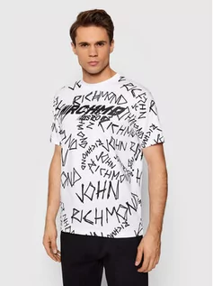 Koszulki i topy damskie - John Richmond T-Shirt Adroa UMP22145TS Biały Regular Fit - grafika 1