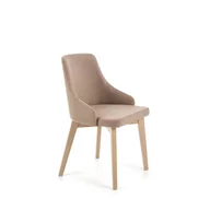 Krzesła - Krzesło Drewniane Toledo Dąb Sonoma / Tap: Inari 23 Halmar - miniaturka - grafika 1